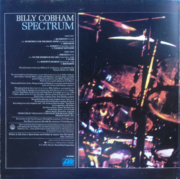 Billy Cobham : Spectrum (LP, Album, Gat)