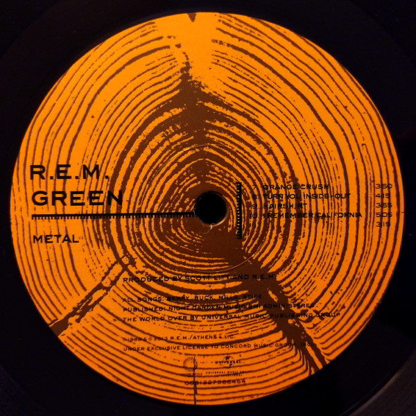 R.E.M. : Green (LP, Album, RE, RM, 180)