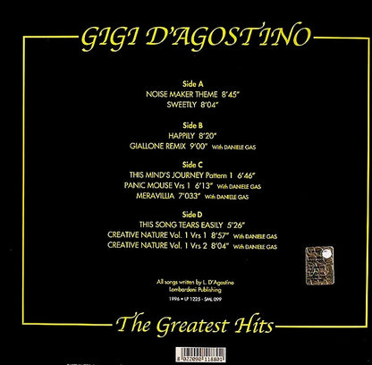 Gigi D'Agostino : The Greatest Hits (2x12", Comp, RE)