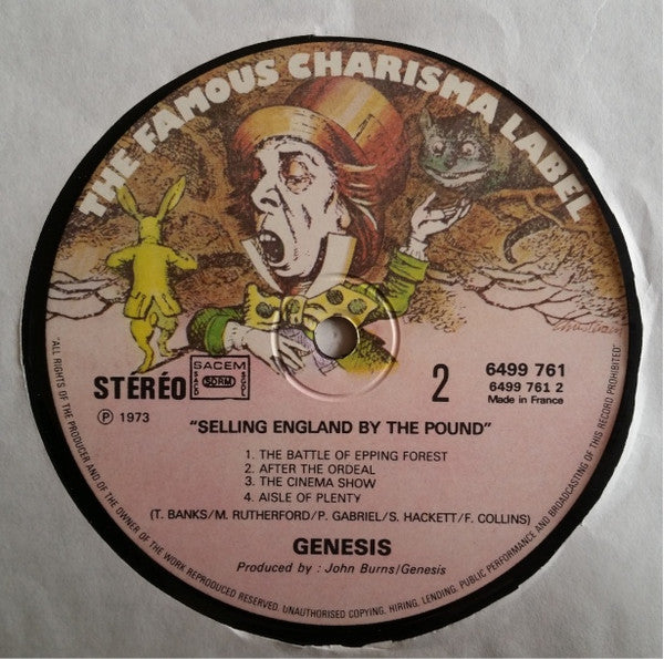 Genesis : Selling England By The Pound (LP, Album, RE)