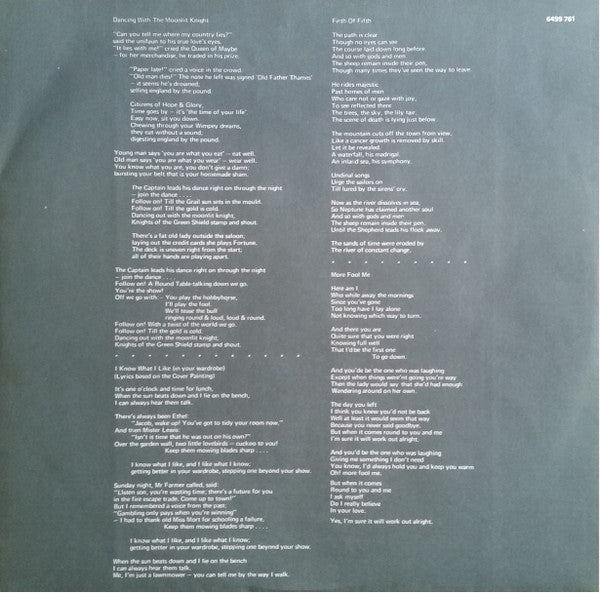 Genesis : Selling England By The Pound (LP, Album, RE)