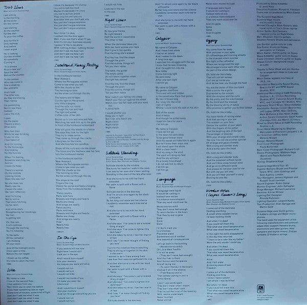 Suzanne Vega : Solitude Standing (LP, Album, RE, 180)