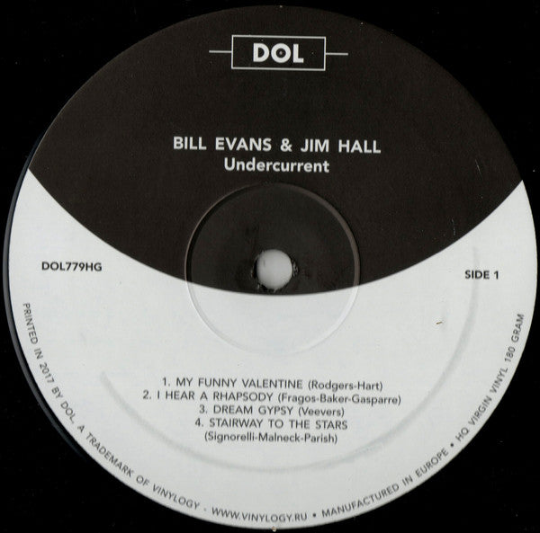 Bill Evans - Jim Hall : Undercurrent (LP, Album, Dlx, RE, 180)