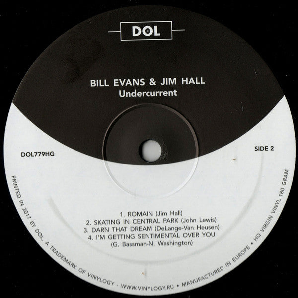 Bill Evans - Jim Hall : Undercurrent (LP, Album, Dlx, RE, 180)