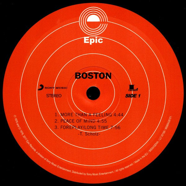 Boston : Boston (LP, Album, RP, 180)