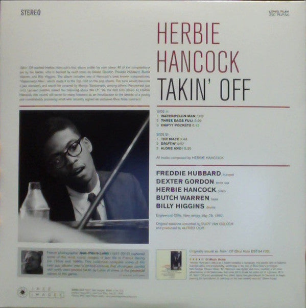 Herbie Hancock : Takin' Off (LP, Album, Dlx, Ltd, RE, 180)