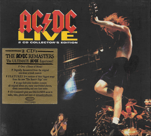 AC/DC : Live (2xCD, Album, Enh, RE, RM, 2 C)