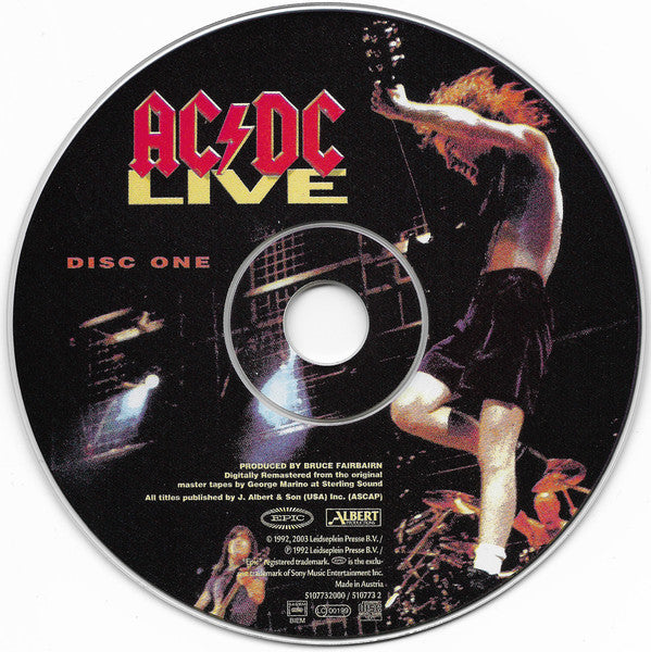 AC/DC : Live (2xCD, Album, Enh, RE, RM, 2 C)