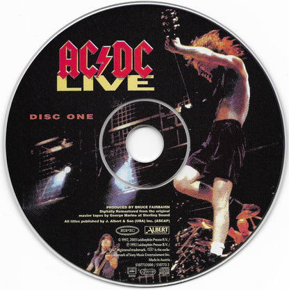AC/DC : Live (2xCD, Album, Enh, RE, RM, 2 C)