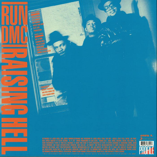 Run-DMC : Raising Hell (LP, Album, RE, RP, 180)