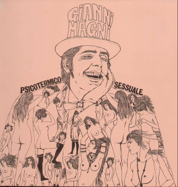 Gianni Magni : Psicotermicosessuale (LP, Album, Gat)