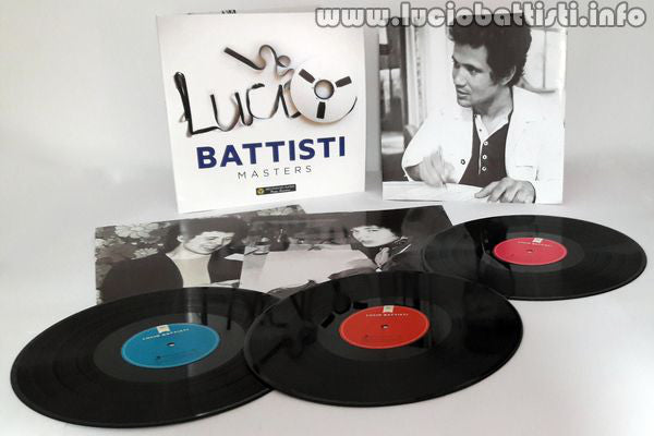 Lucio Battisti : Masters (3xLP, Comp, 180)