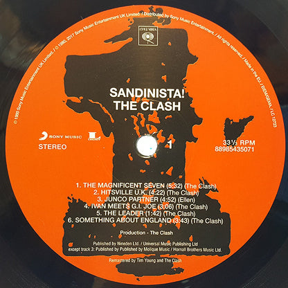The Clash : Sandinista! (3xLP, Album, RE, RM, 180)