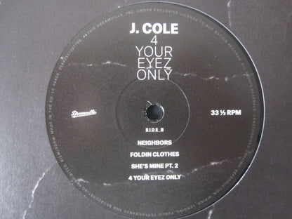 J. Cole : 4 Your Eyez Only (LP, Album)