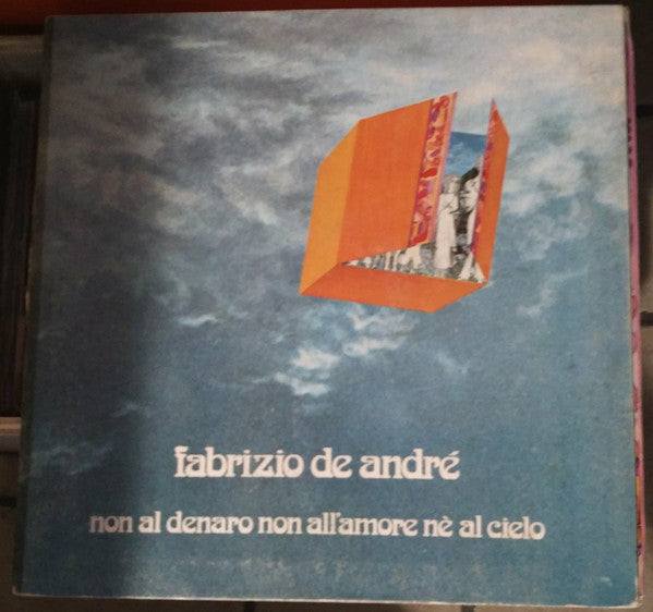 Fabrizio De André : Non Al Denaro Non All'Amore Nè Al Cielo (LP, Album, RP, Gat)