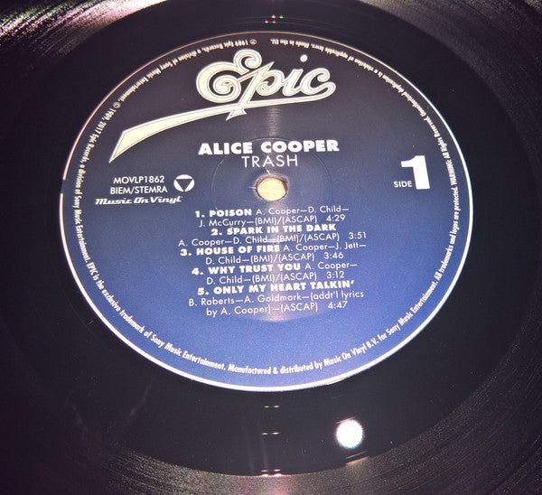 Alice Cooper (2) : Trash (LP, Album, RE, 180)