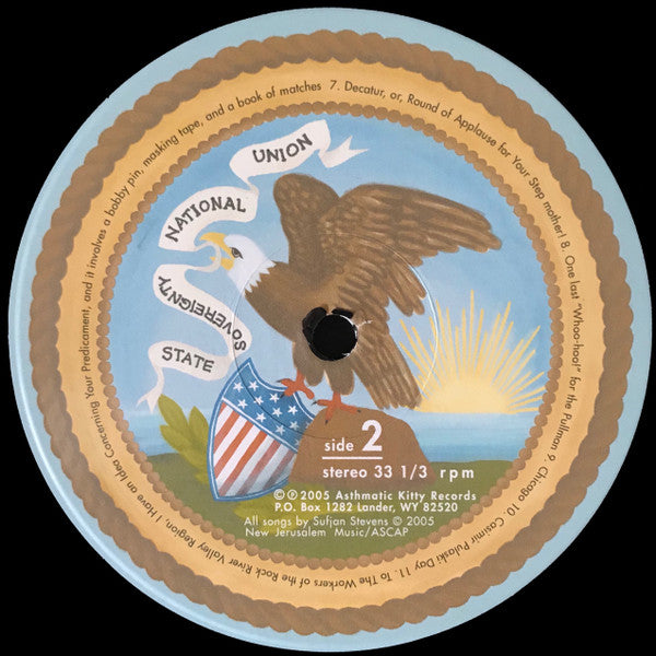 Sufjan Stevens : Illinois (2xLP, Album, RE, RM, CA)