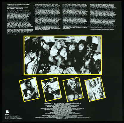 Metallica : Master Of Puppets (LP, Album, RE, RM, 180)