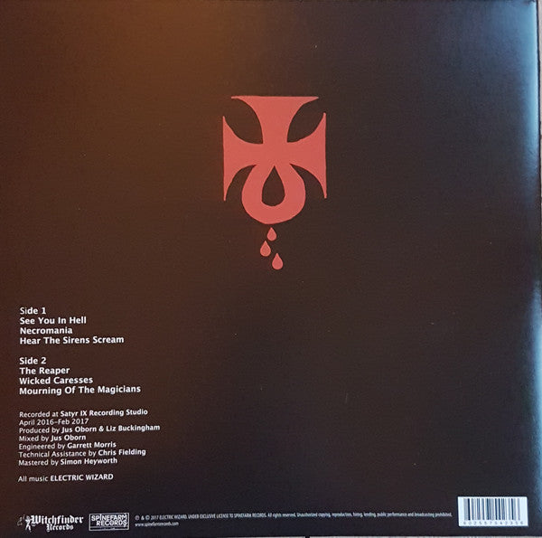 Electric Wizard (2) : Wizard Bloody Wizard (LP, Album)