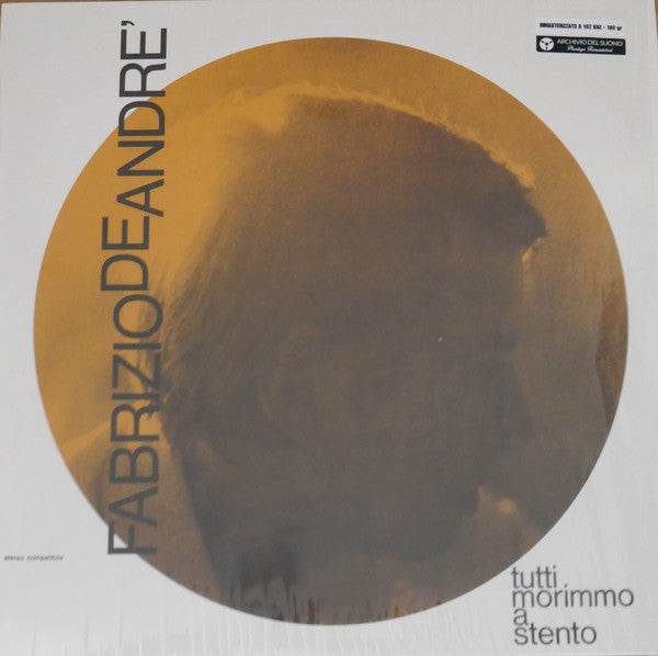 Fabrizio De André : Tutti Morimmo A Stento (LP, Album, RE, RM)