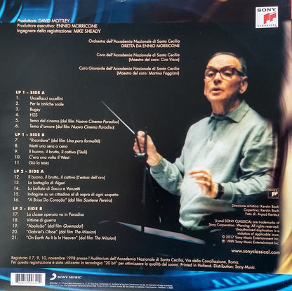 Ennio Morricone, Orchestra dell'Accademia Nazionale di Santa Cecilia & Coro dell'Accademia Nazionale di Santa Cecilia : Cinema Concerto A Santa Cecilia (2xLP, RE, Gat)