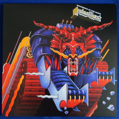 Judas Priest : Defenders Of The Faith (LP, Album, RE)