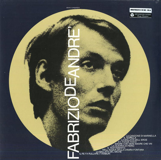 Fabrizio De André : Volume N. 3 (LP, Album, RE, RM, 180)