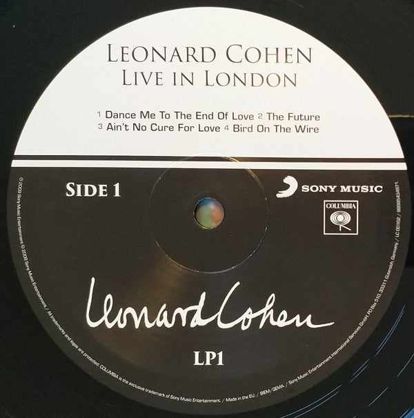 Leonard Cohen : Live In London (3xLP, Album, RE, RP, 180)