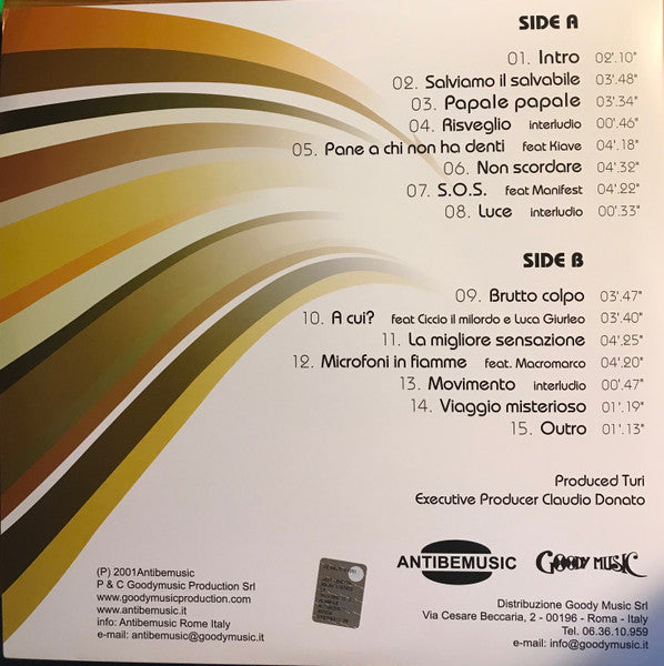 Turi (3) : Salviamo Il Salvabile (LP, Album, Whi)