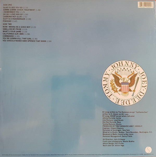 Ramones : Leave Home (LP, Album, RE, RM, 180)