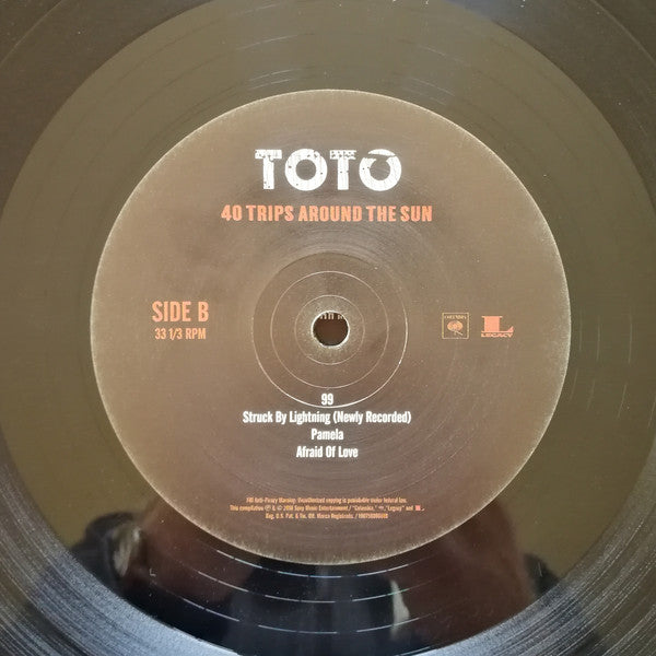 Toto : 40 Trips Around The Sun (2xLP, Comp, RM)