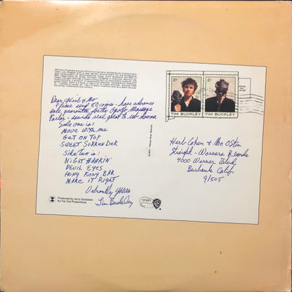 Tim Buckley : Greetings From L.A. (LP, Album, RE, RP, War)