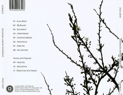 Zeni Geva : Maximum Money Monster (CD, Album, RE, RM)