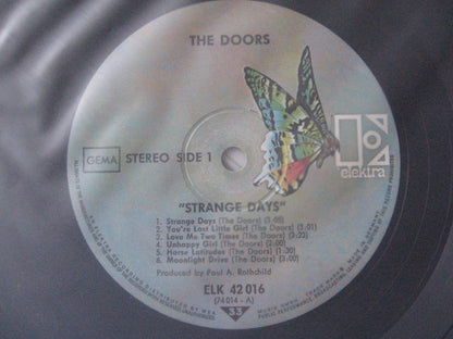 The Doors : Strange Days (LP, Album, RE)