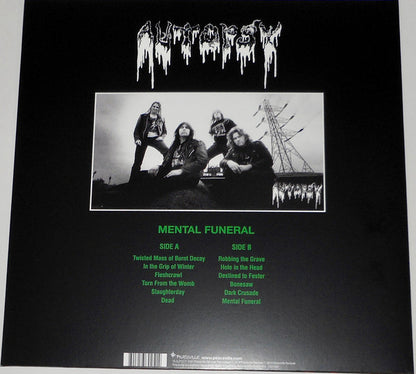 Autopsy (2) : Mental Funeral (LP, Album, RE, RM, RP, Gat)