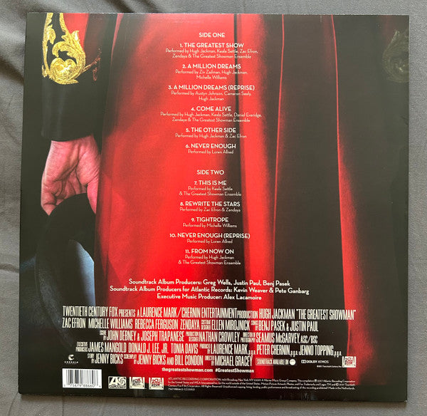 The Greatest Showman Cast, Benj Pasek, Justin Paul (5) : The Greatest Showman (Original Motion Picture Soundtrack) (LP, Album)