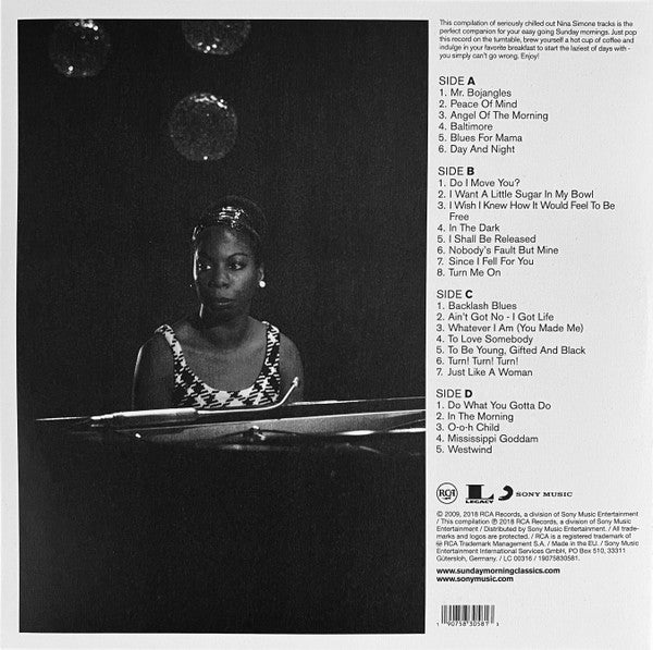 Nina Simone : Sunday Morning Classics (2xLP, Comp, RE)