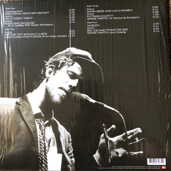 Tom Waits : Nighthawks At The Diner (2xLP, Album, RE, RM, Gat)
