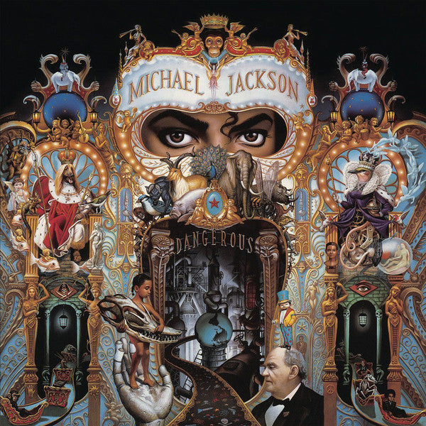 Michael Jackson : Dangerous (2xLP, Album, RE, 180)