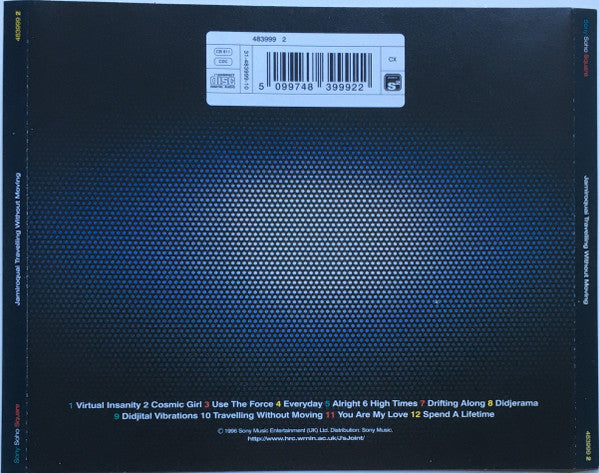 Jamiroquai : Travelling Without Moving (CD, Album, RE)