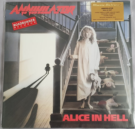 Annihilator (2) : Alice In Hell (LP, Album, Ltd, Num, Blu)