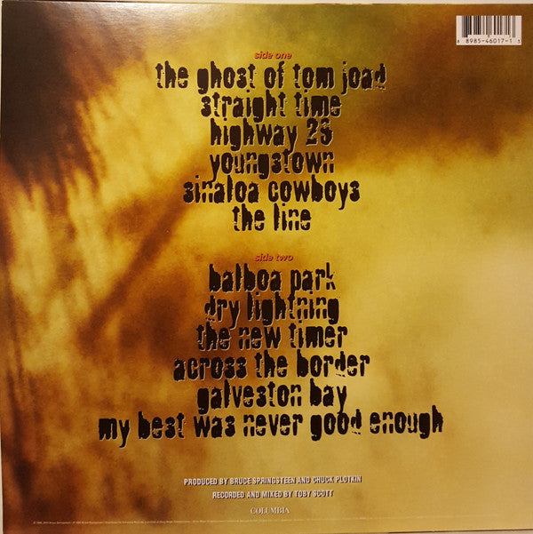 Bruce Springsteen : The Ghost Of Tom Joad (LP, Album, RE, RM)