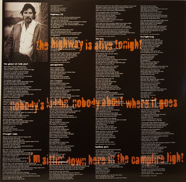 Bruce Springsteen : The Ghost Of Tom Joad (LP, Album, RE, RM)