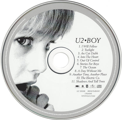 U2 : Boy (CD, Album, RE, RM, Cry)