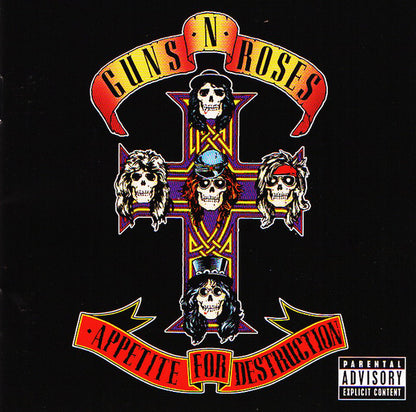 Guns N' Roses : Appetite For Destruction (CD, Album, RE, RM)