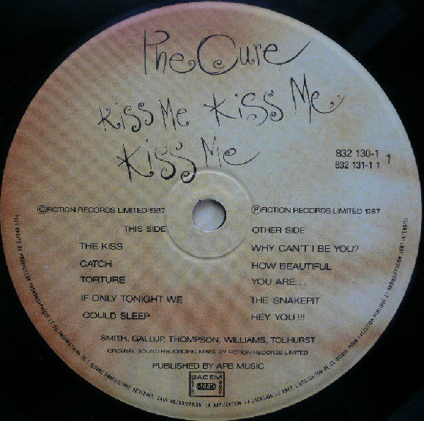 The Cure : Kiss Me Kiss Me Kiss Me (2xLP, Album)