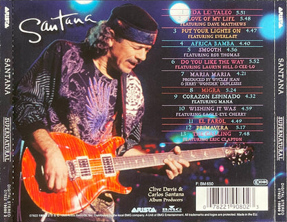 Santana : Supernatural (CD, Album, RE)