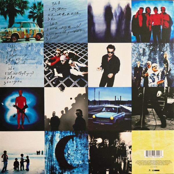 U2 : Achtung Baby (2xLP, Album, RE, RM, 180)