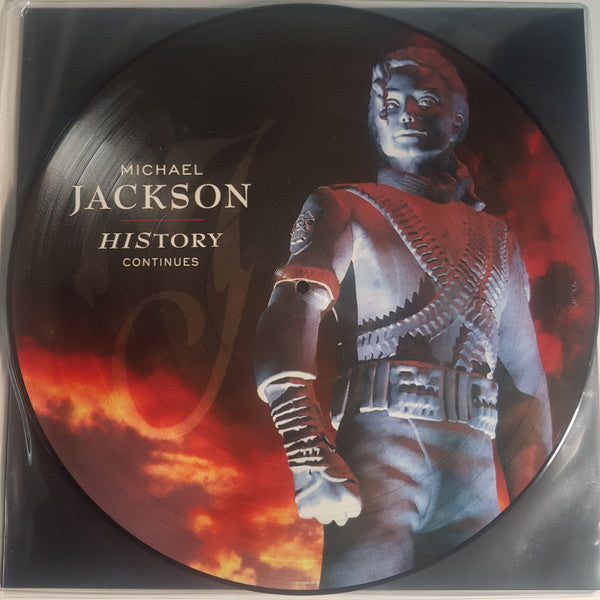 Michael Jackson : HIStory Continues (2xLP, Album, Pic, RE)