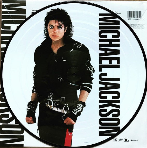 Michael Jackson : Bad  (LP, Album, Pic, RE)